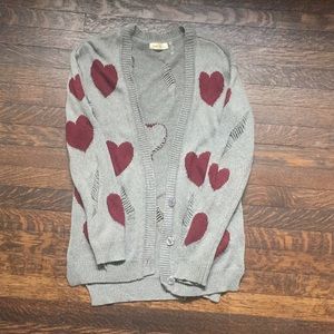 Vintage Hearts Sweater